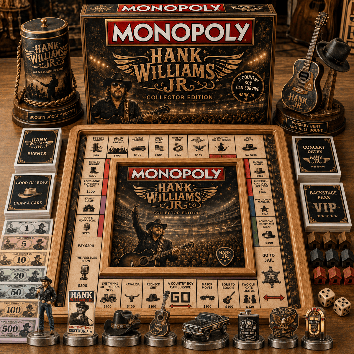 Premium HWLJ Board Game BMD