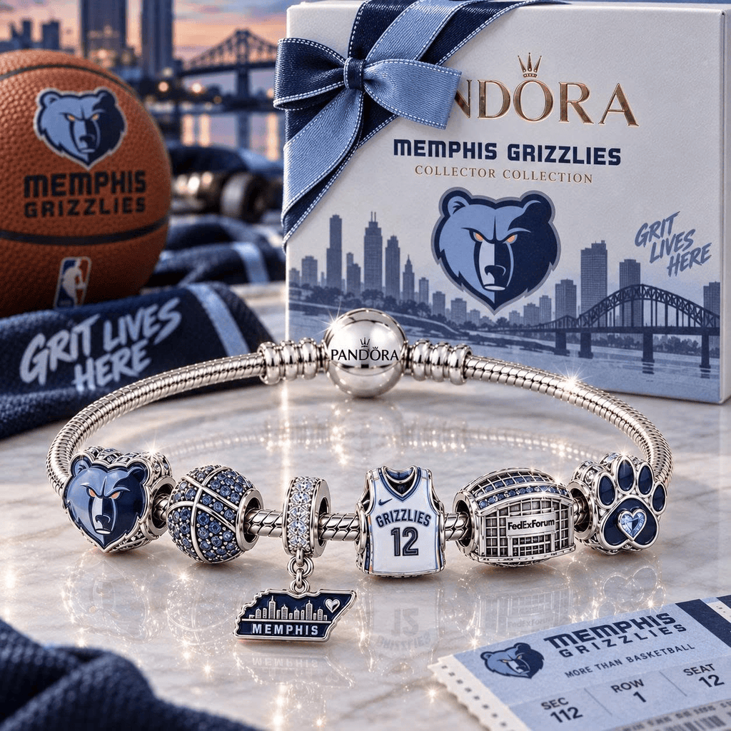 MPG Silver Charm Bracelet Set VTH