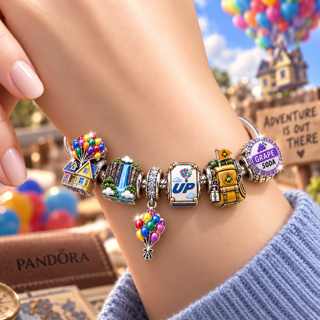 UPP Sliver Charm Bracelet Set VTH