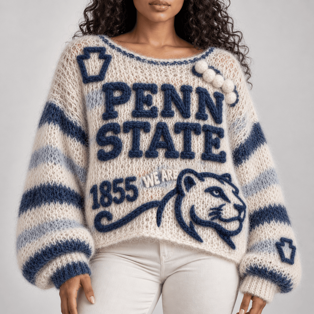 PSNL Women’s Open-Knit Sweater HTTT