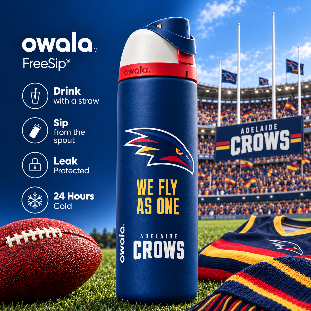 ADLC Owala Water Bottle TMH