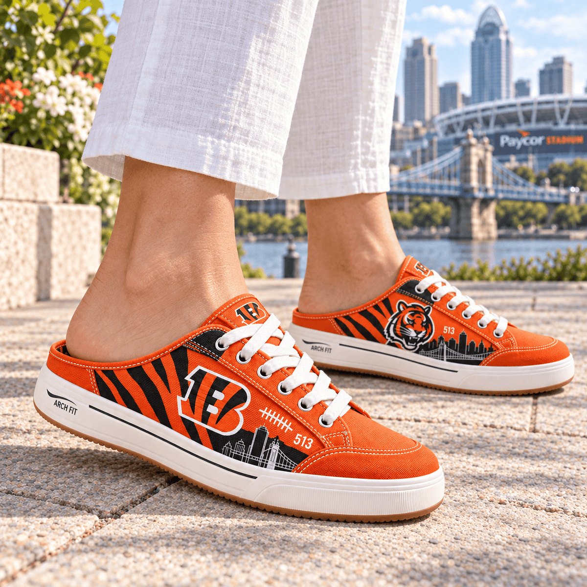 PREMIUM CCBG Canvas Sneaker Mule HQH