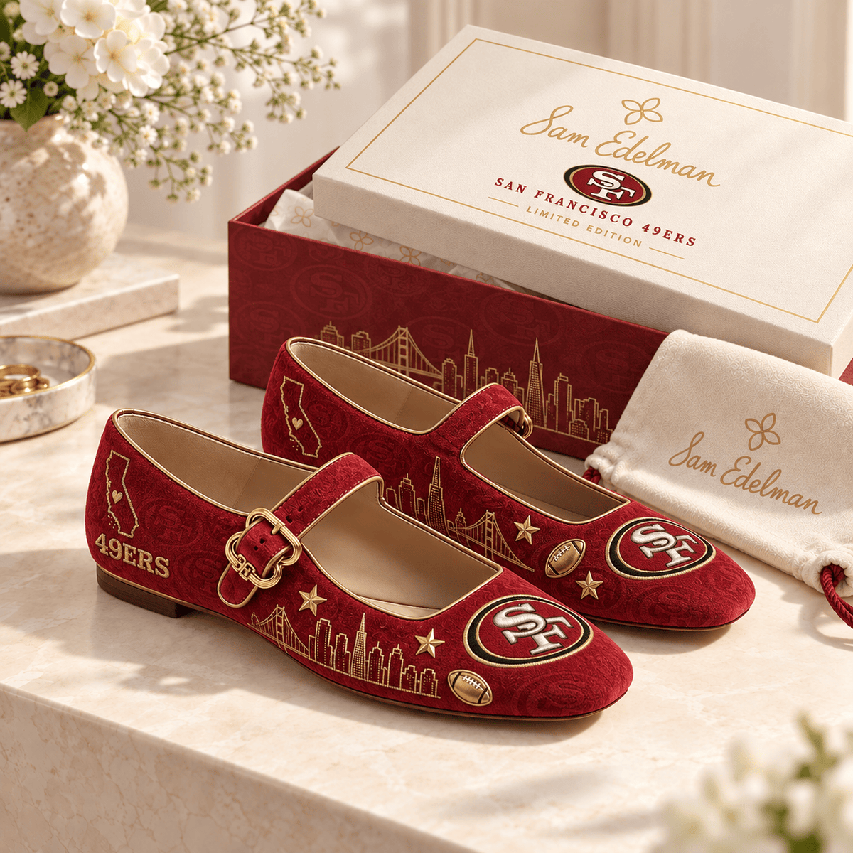 PREMIUM SF49 Mary Jane flats BMD