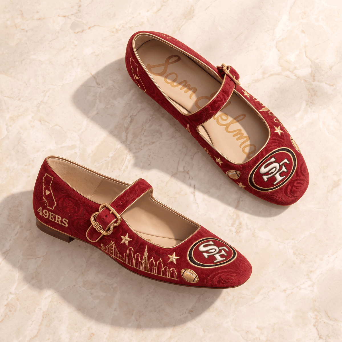 PREMIUM SF49 Mary Jane flats BMD