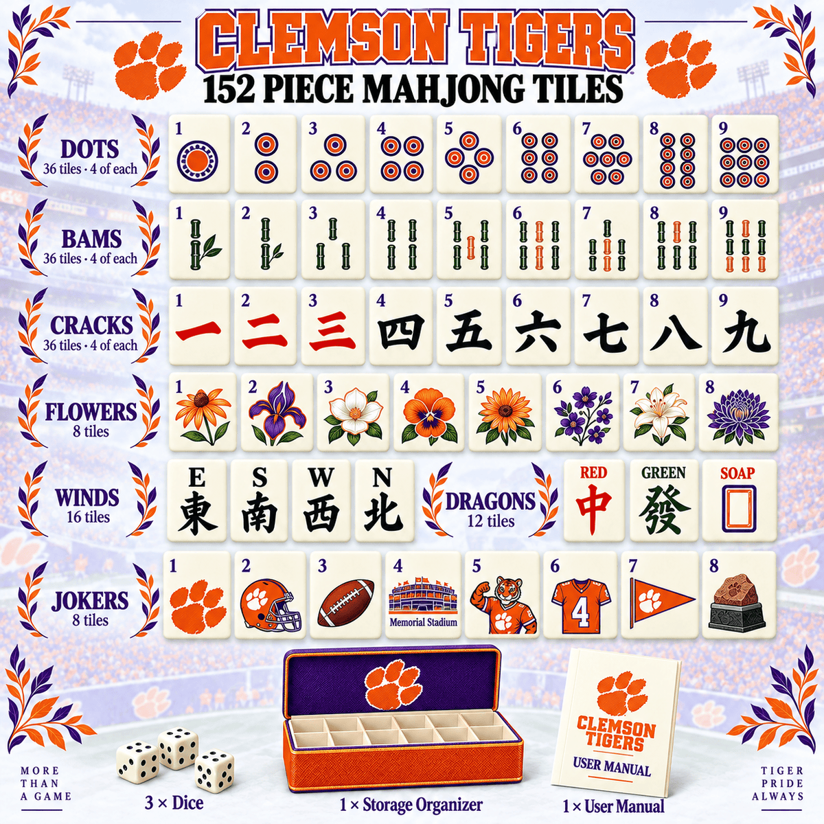 CTFB Premium Mahjong Set – Game Night Edition PNPA