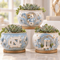 UNC 3-Piece Succulent Planter Set HTTT