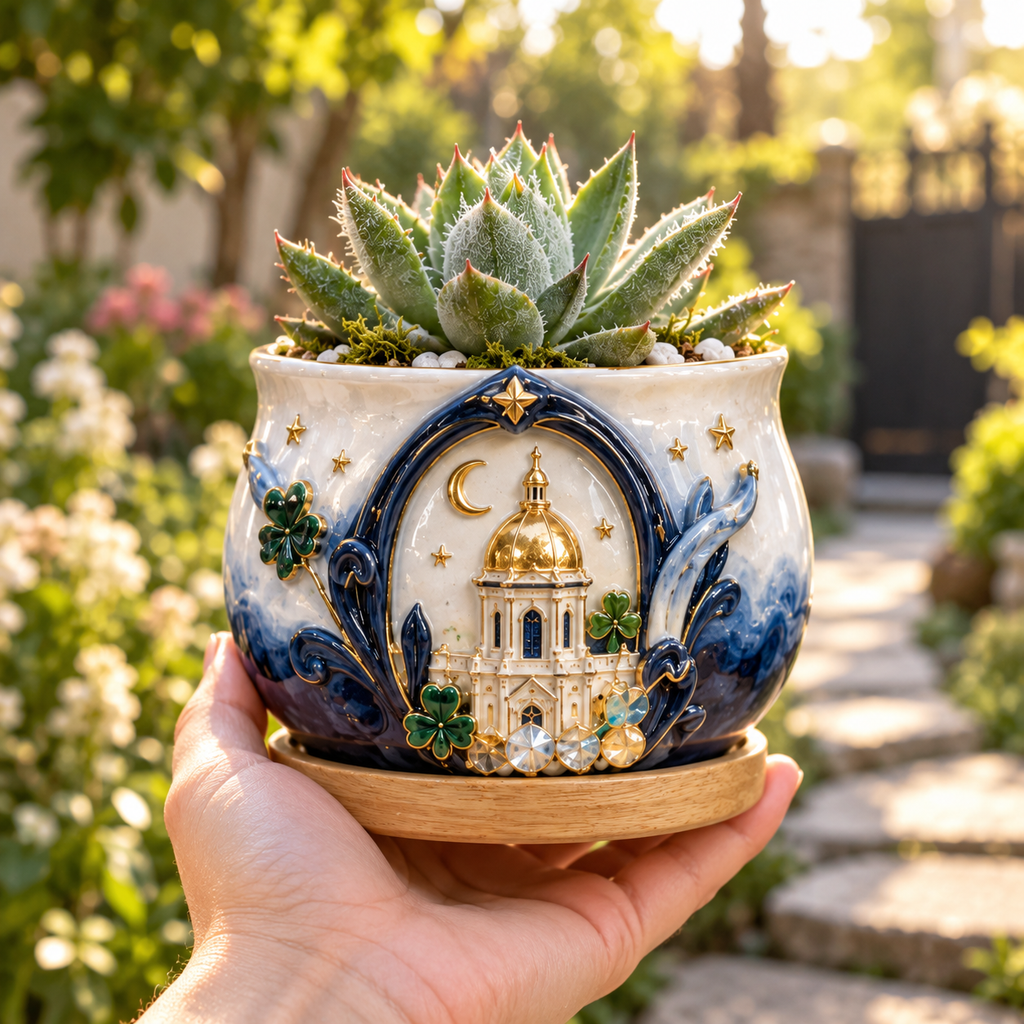 NDFI 3-Piece Succulent Planter Set HTTT