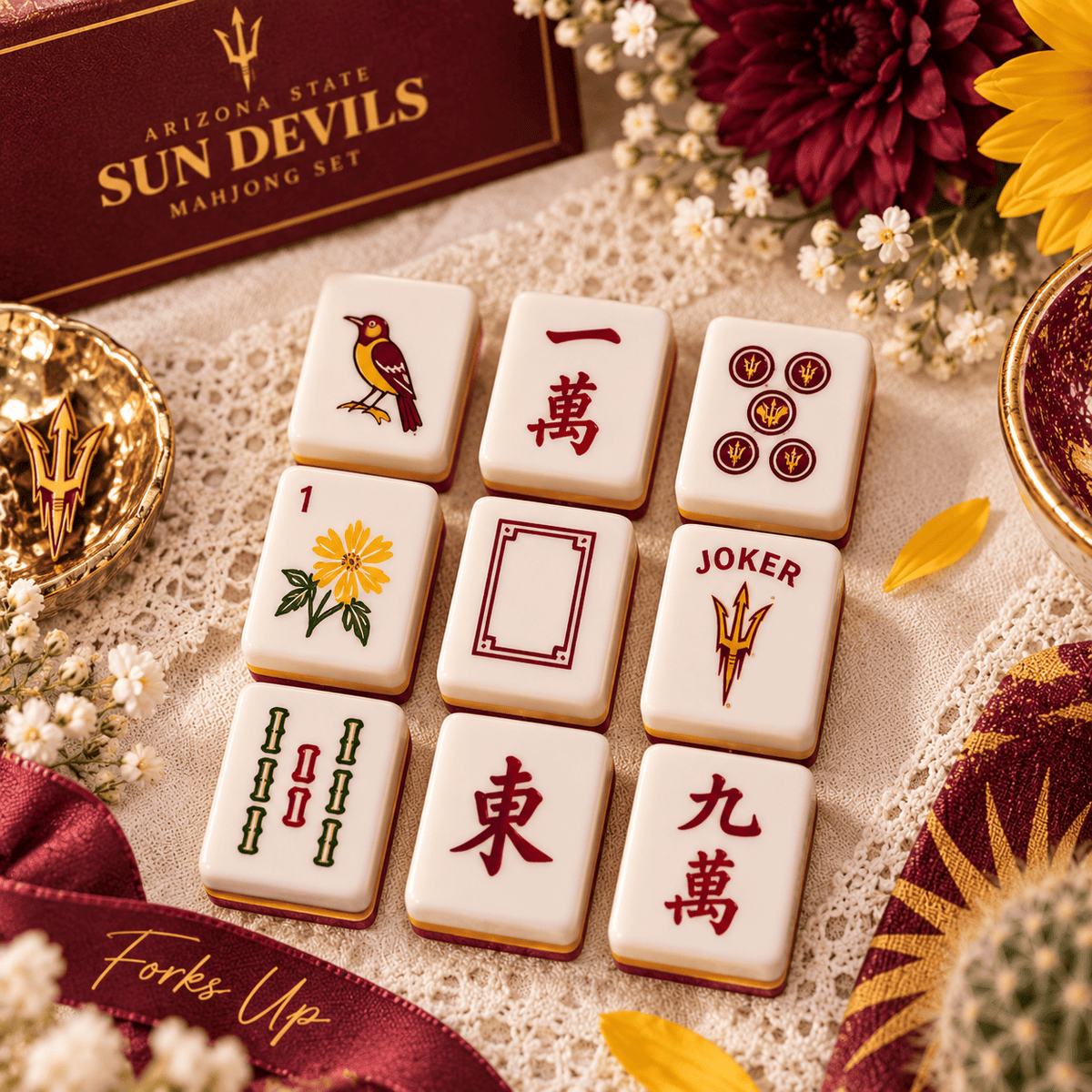 Premium ASSD Mahjong Tiles Set TNSM