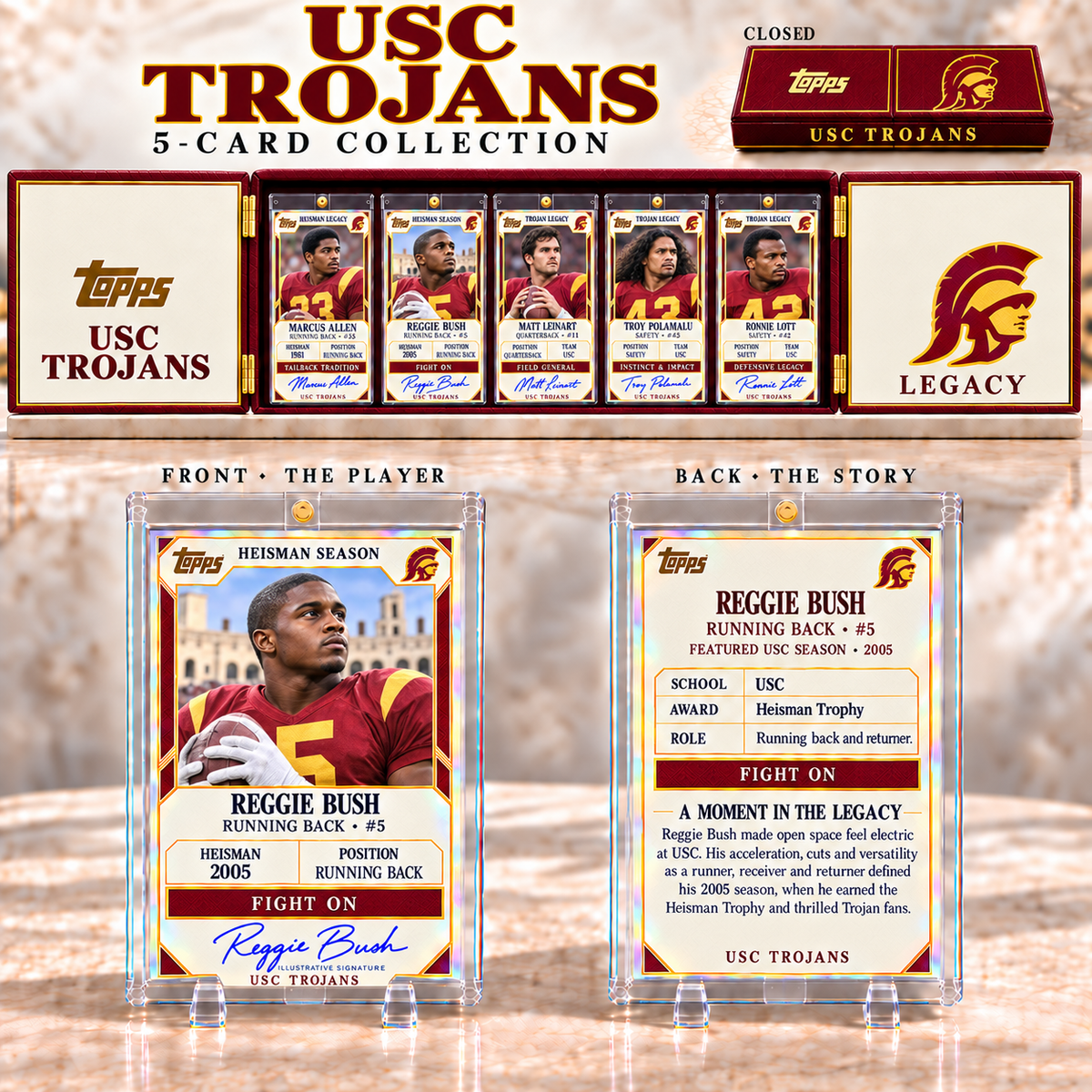 USC Premium Card Collector’s Box Set NHVH