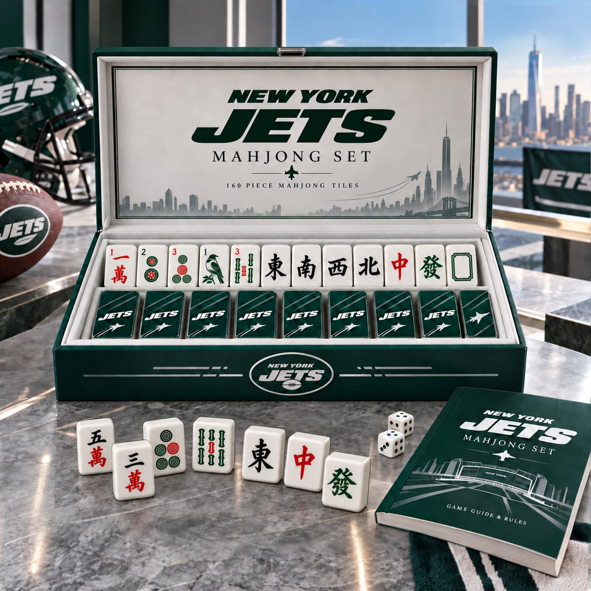 Premium NYJ Mahjong Tiles Set TNSM