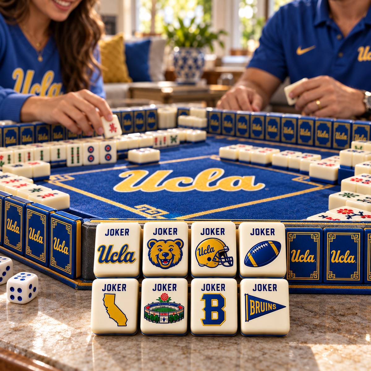UCLA Premium Mahjong Set – Game Night Edition PNPA