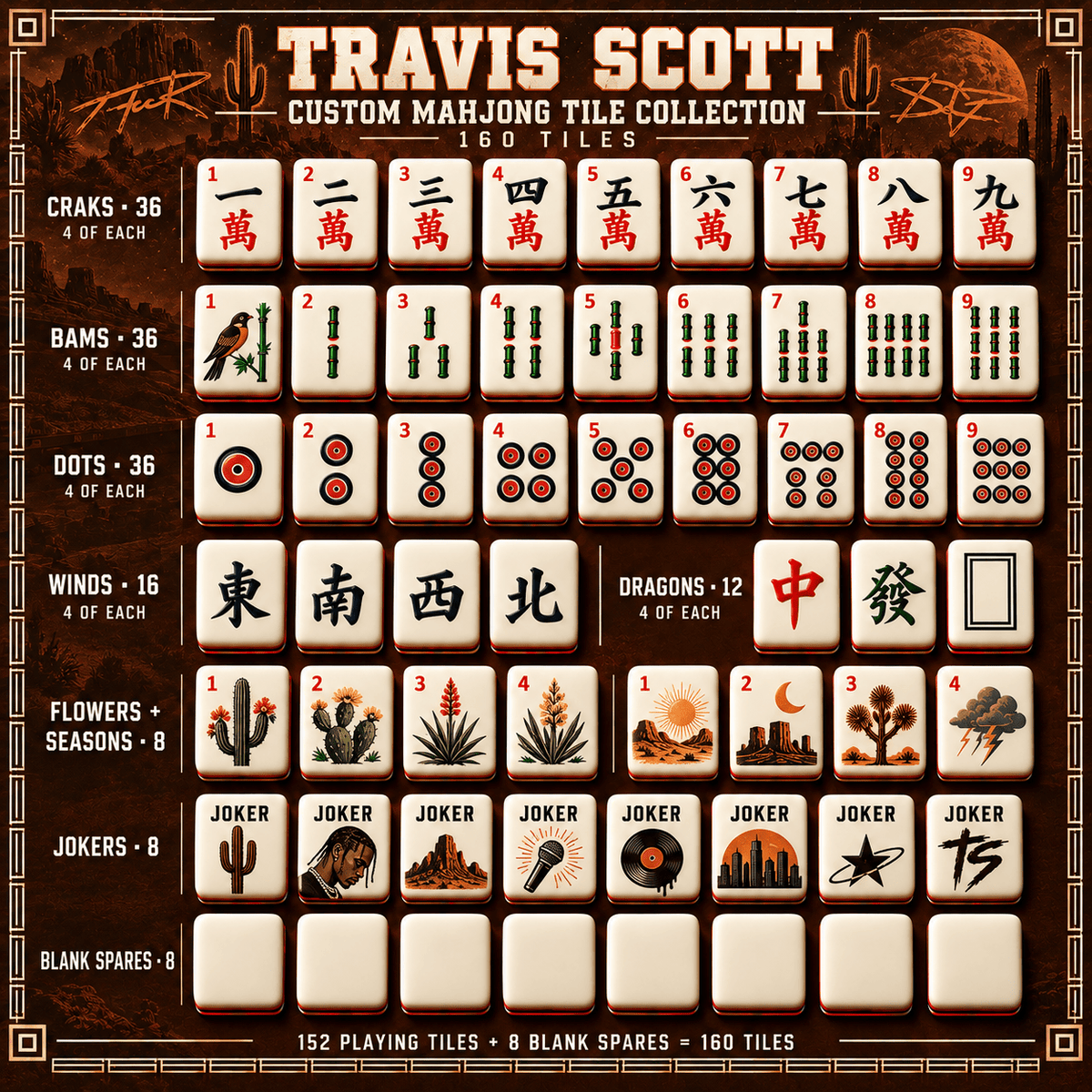 TVS Premium Mahjong Set – Game Night Edition PNPA
