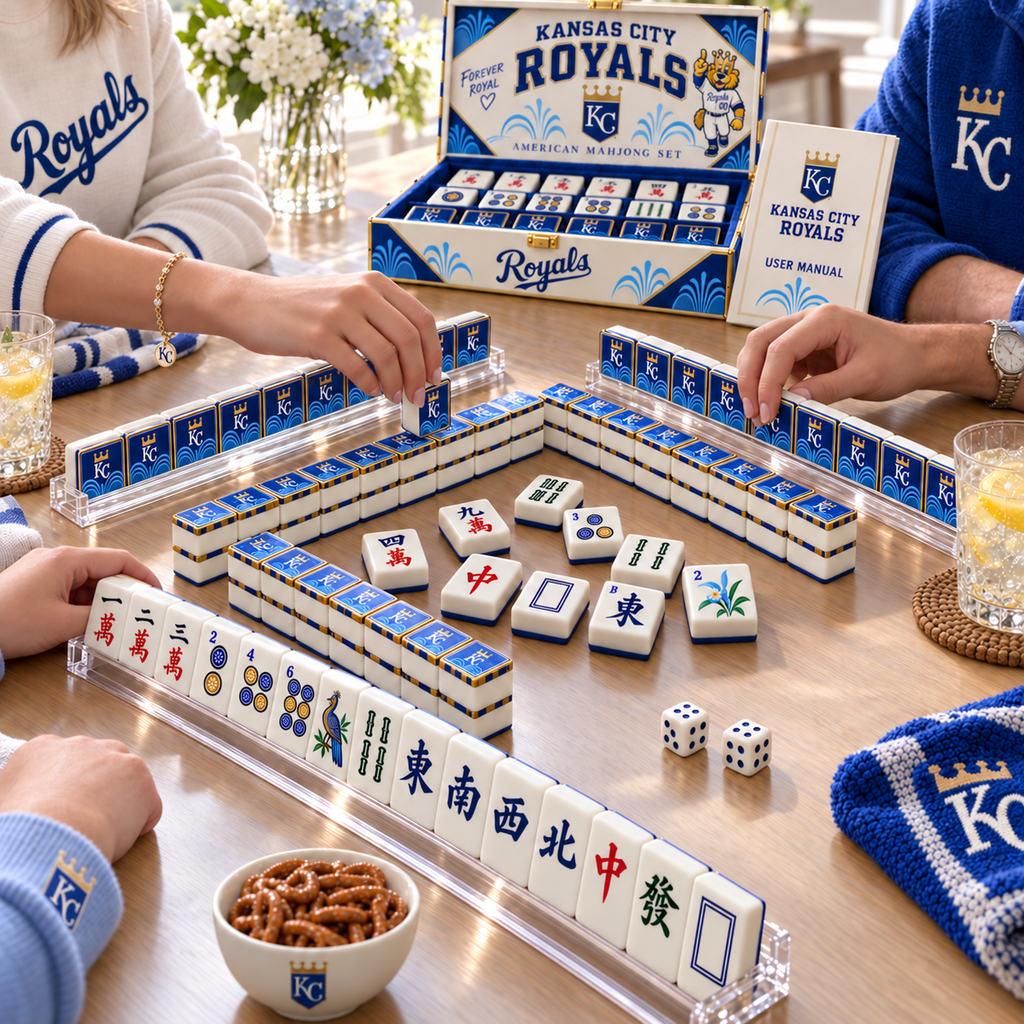 Premium KCR Mahjong Tiles Set TTMH