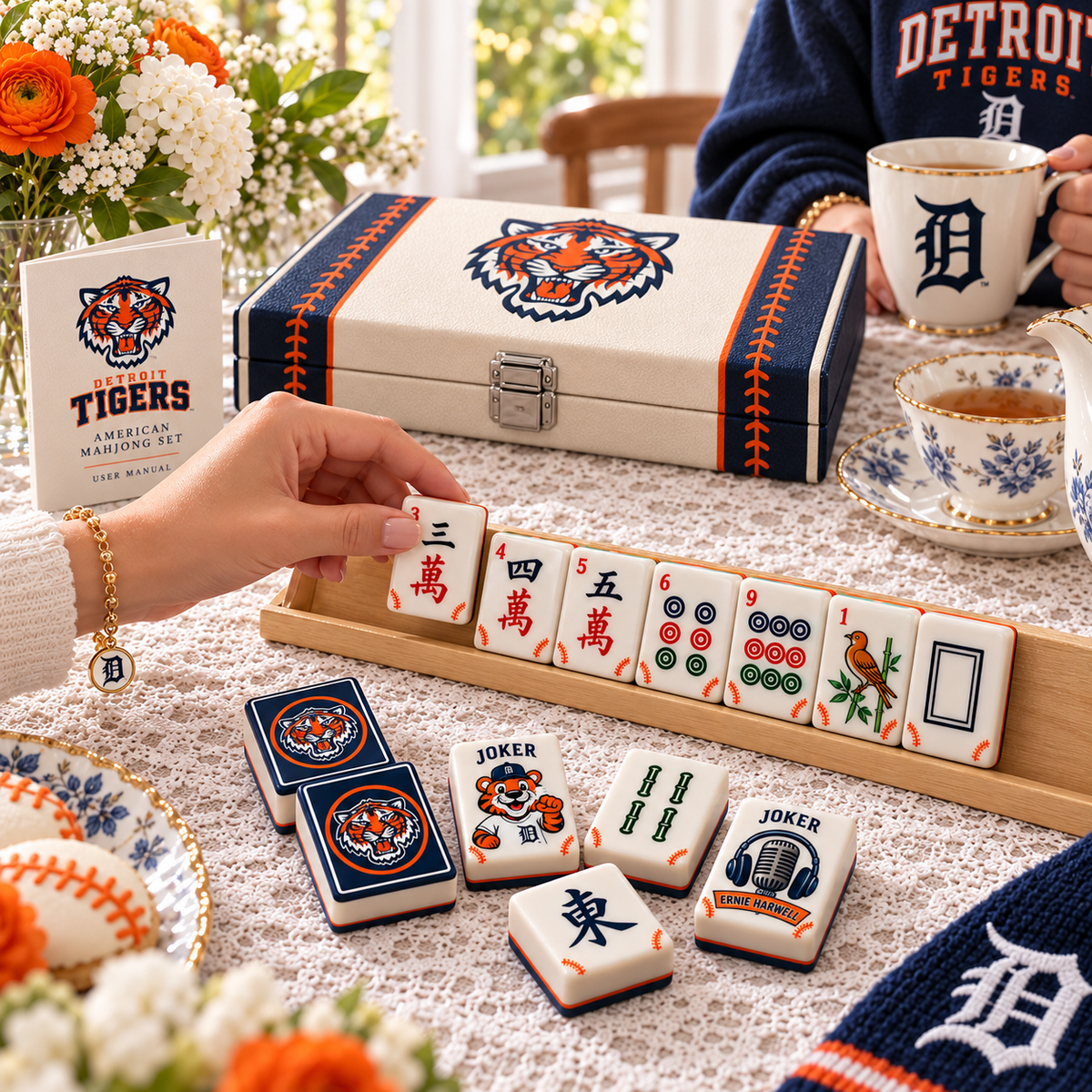 Premium DTTG Mahjong Tiles Set TTMH