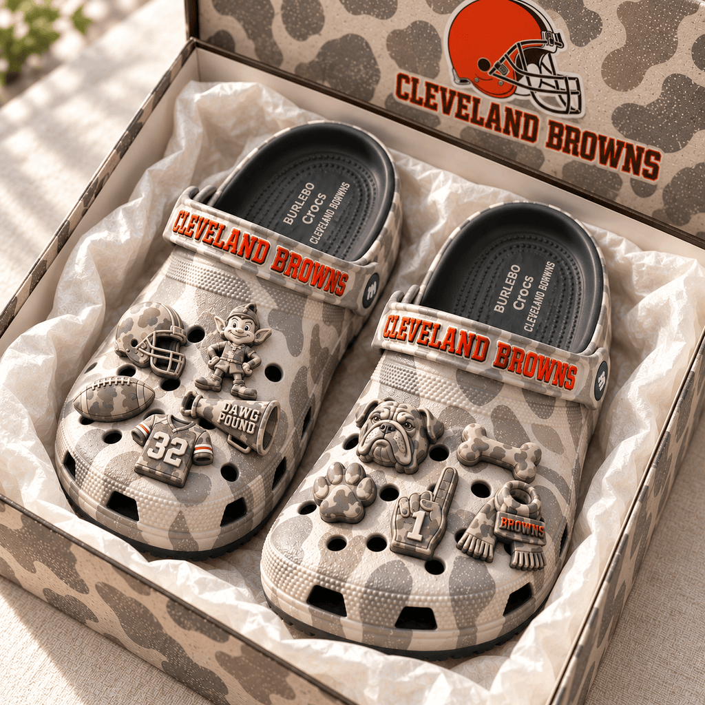 CLVB Premium Deer Camo Charm Clog PTKL