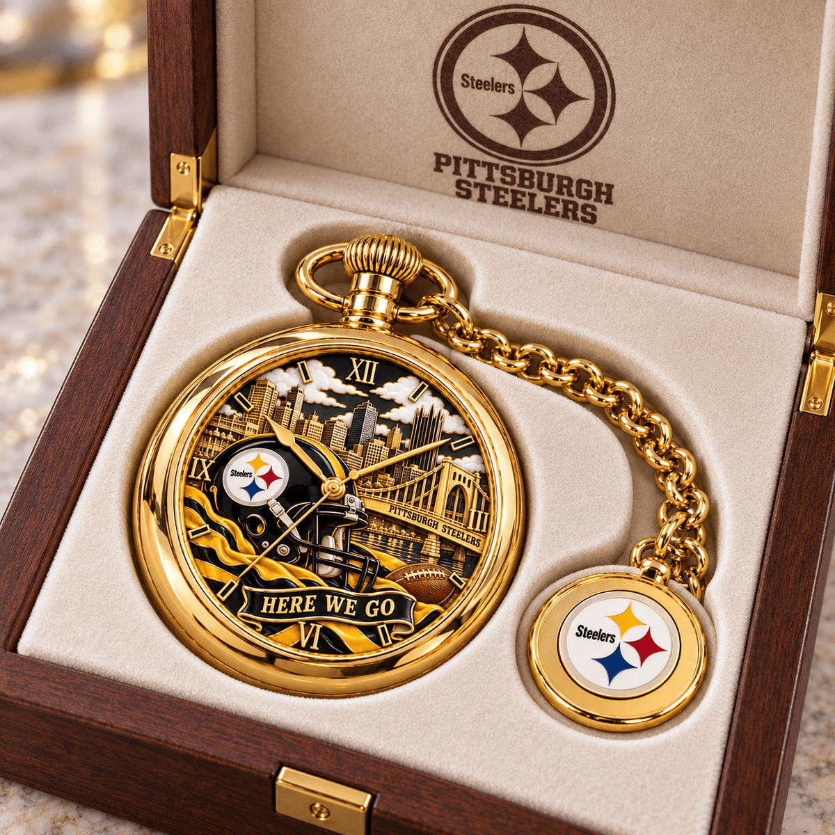 PBS PREMIUM VINTAGE POCKET WATCH NPL