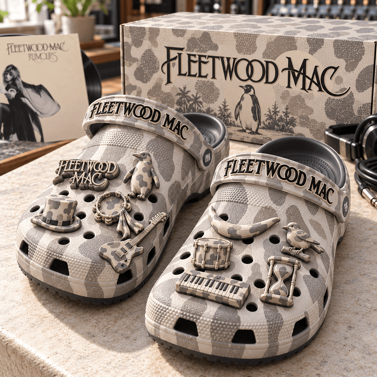 FLM Premium Deer Camo Charm Clog PTKL