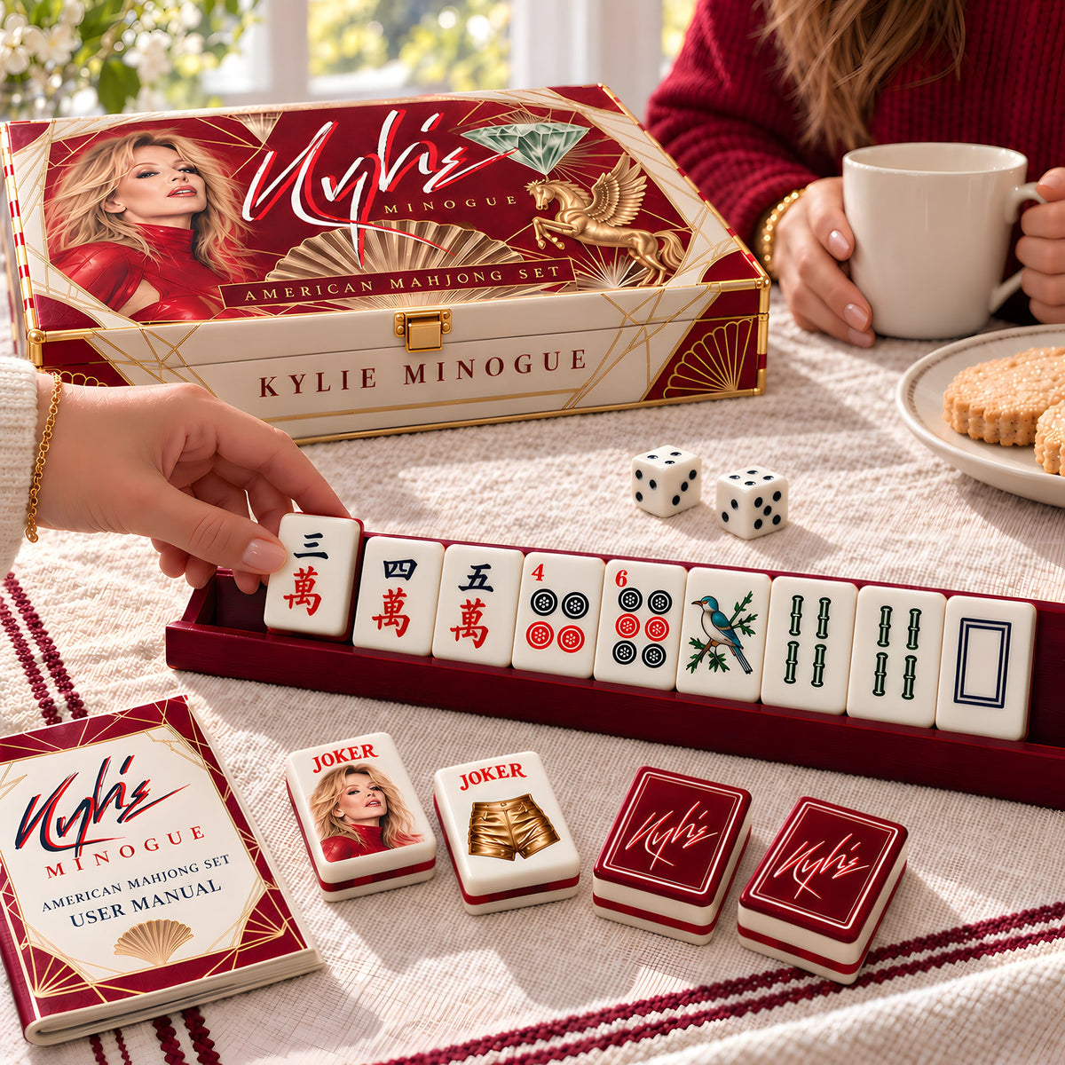 Premium KLMG Mahjong Tiles Set TTMH