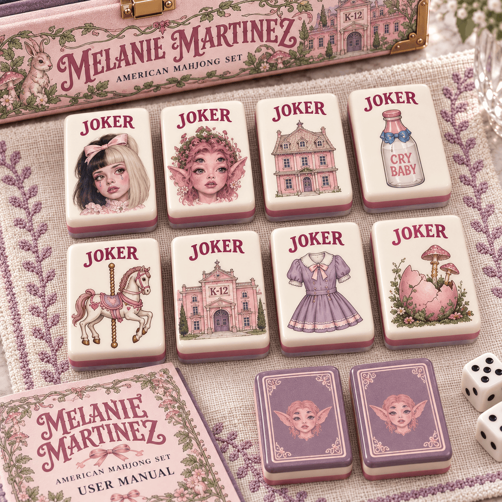 Premium MMT Mahjong Tiles Set TTMH
