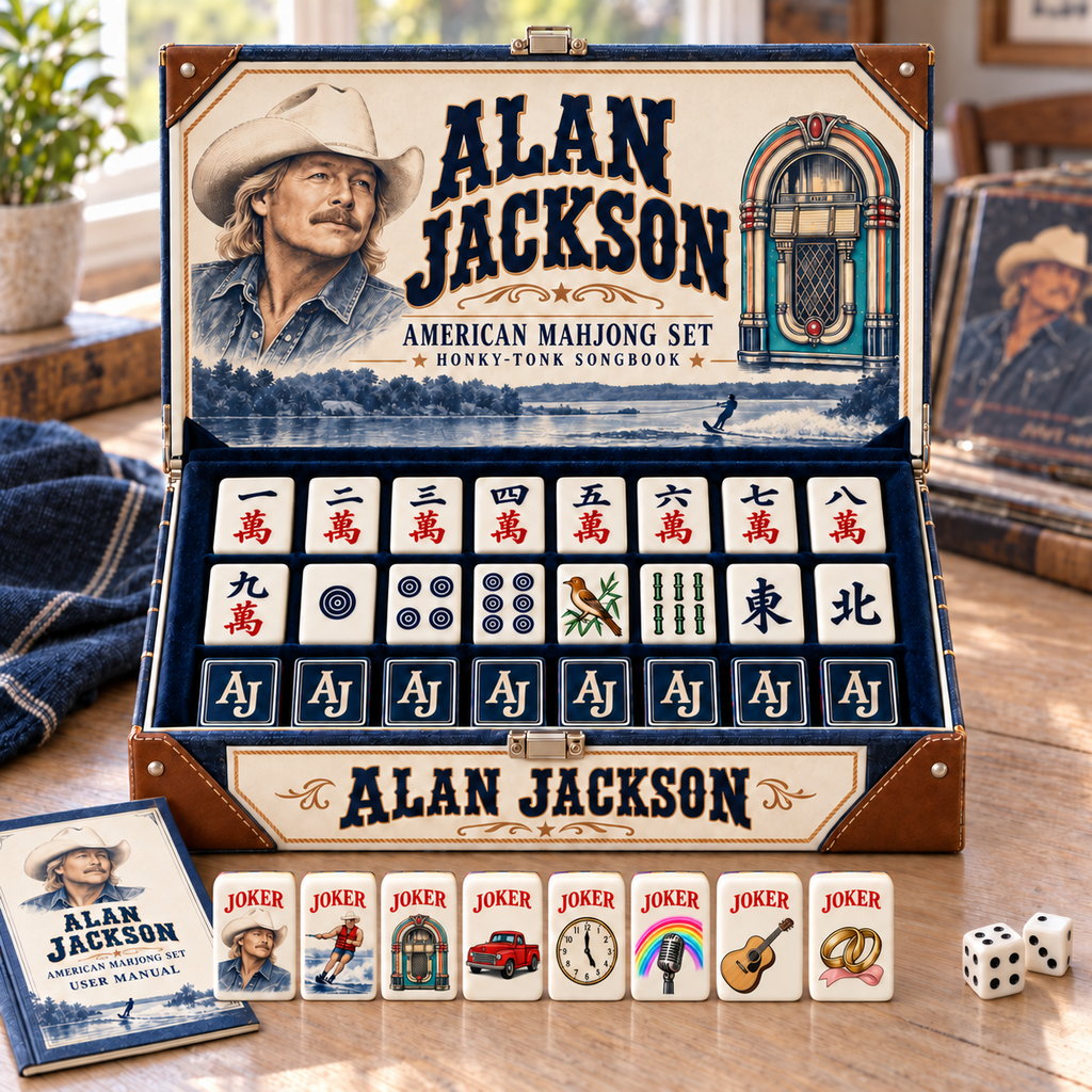 Premium ALJ Mahjong Tiles Set TTMH