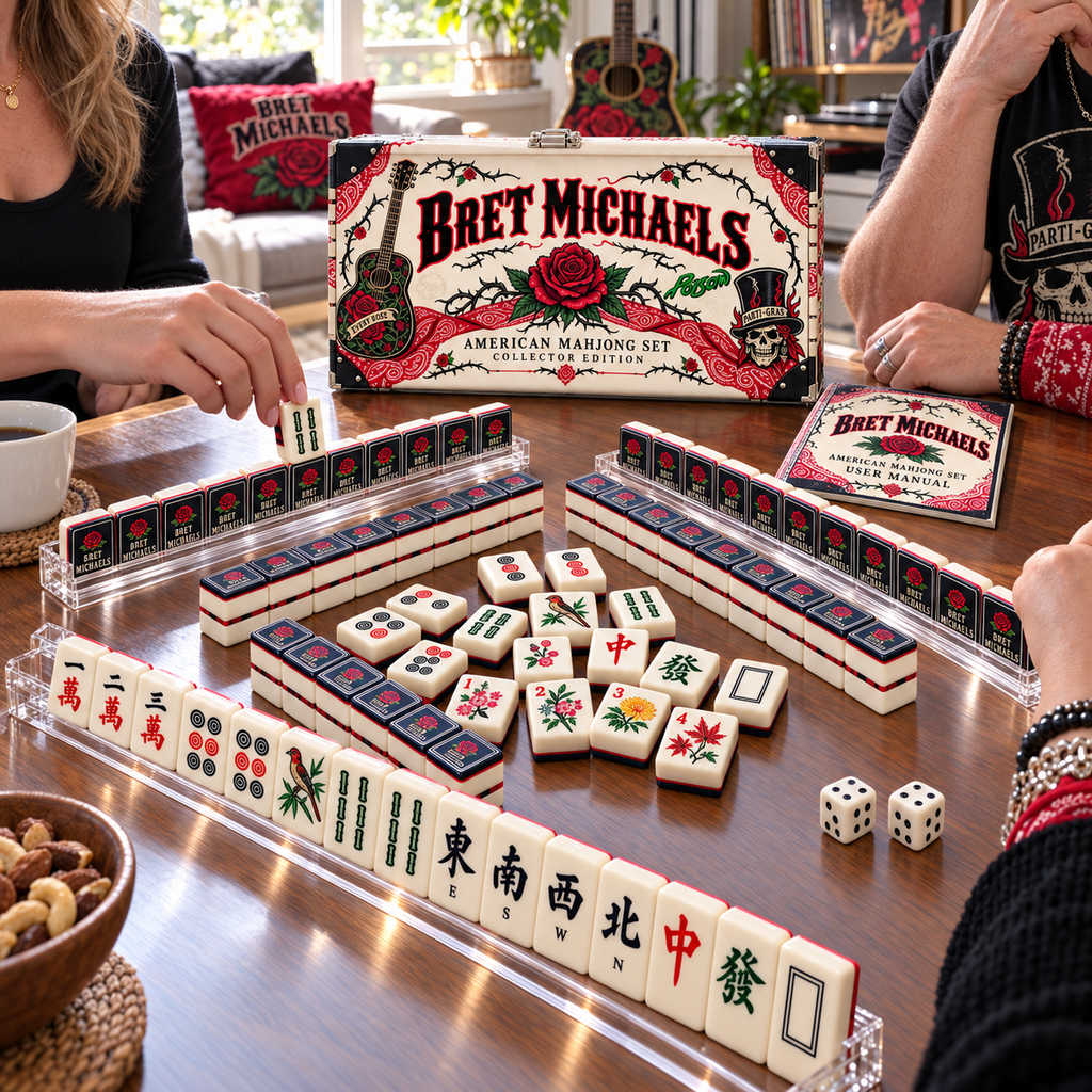 Premium BMC Mahjong Tiles Set TTMH
