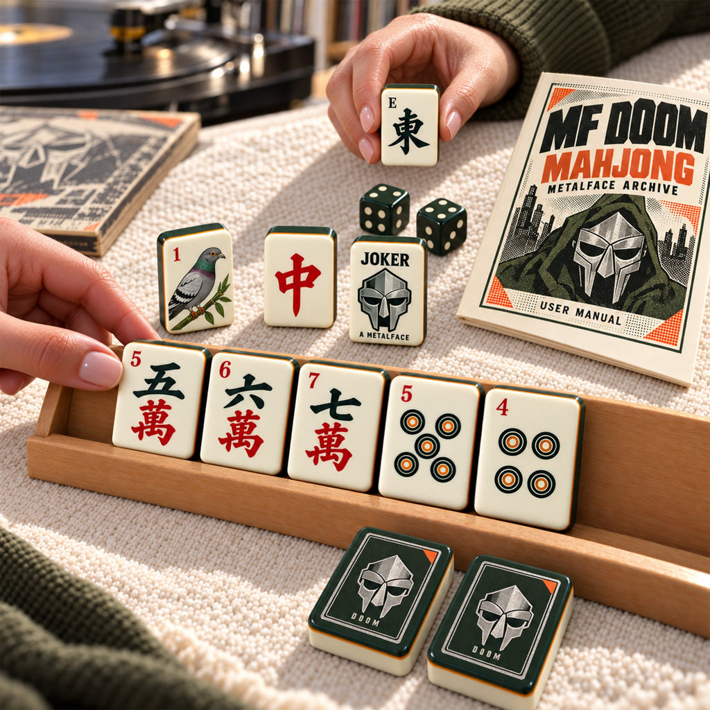 Premium MFD Mahjong Tiles Set PVNA
