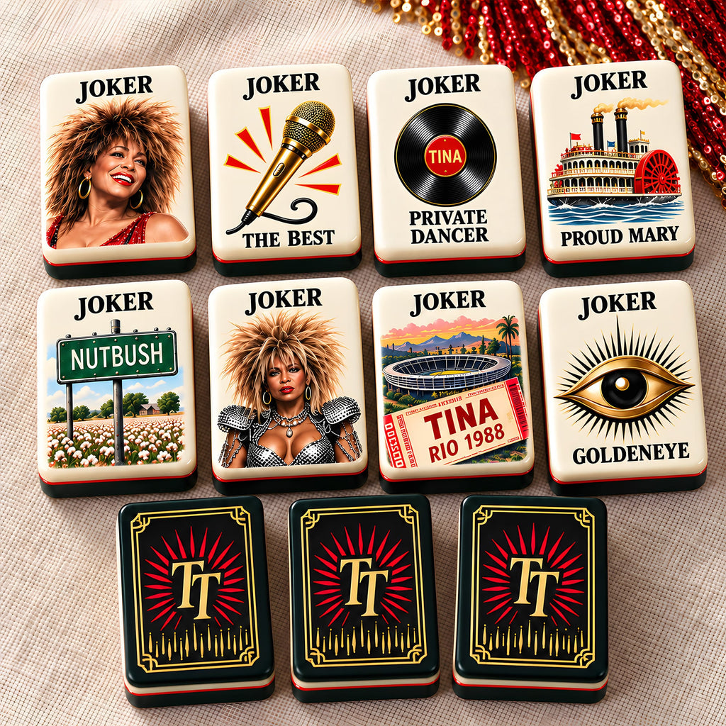 Premium TNTN Mahjong Tiles Set PVNA