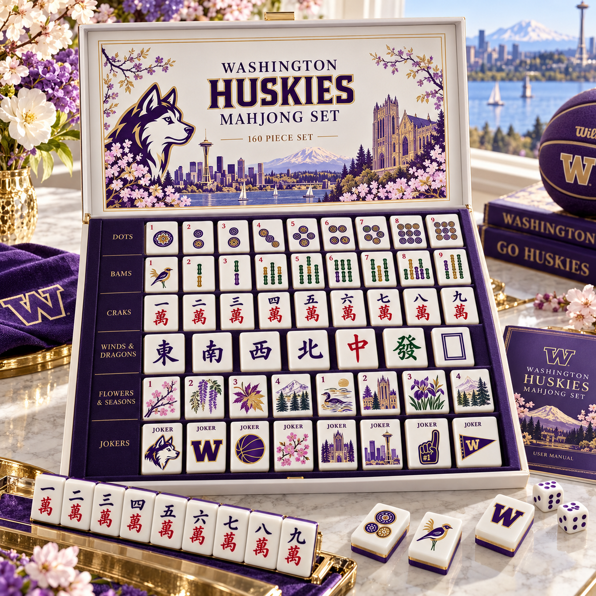 Premium WSH Mahjong Tiles Set TNSM