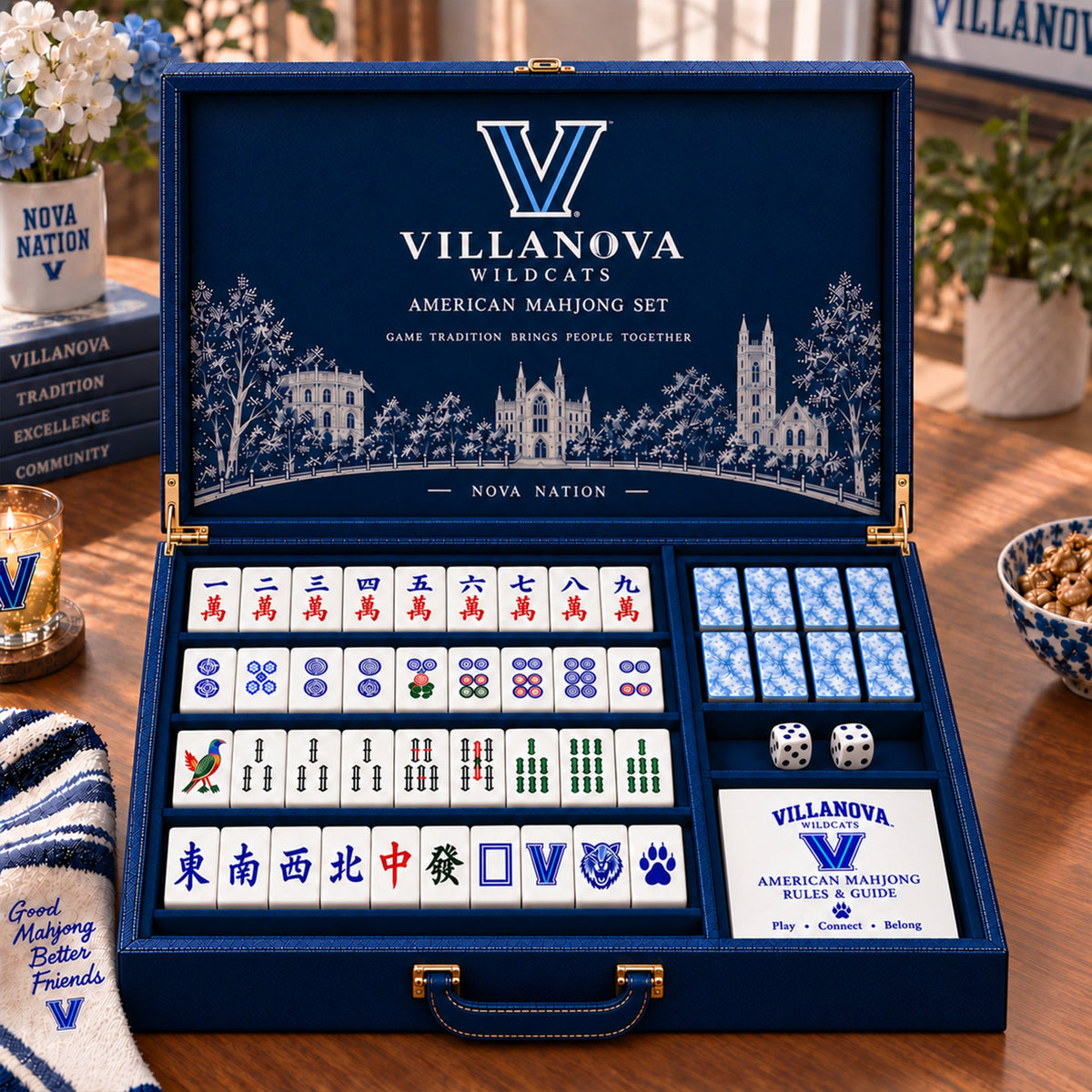 Premium VWC Mahjong Tiles Set TNSM