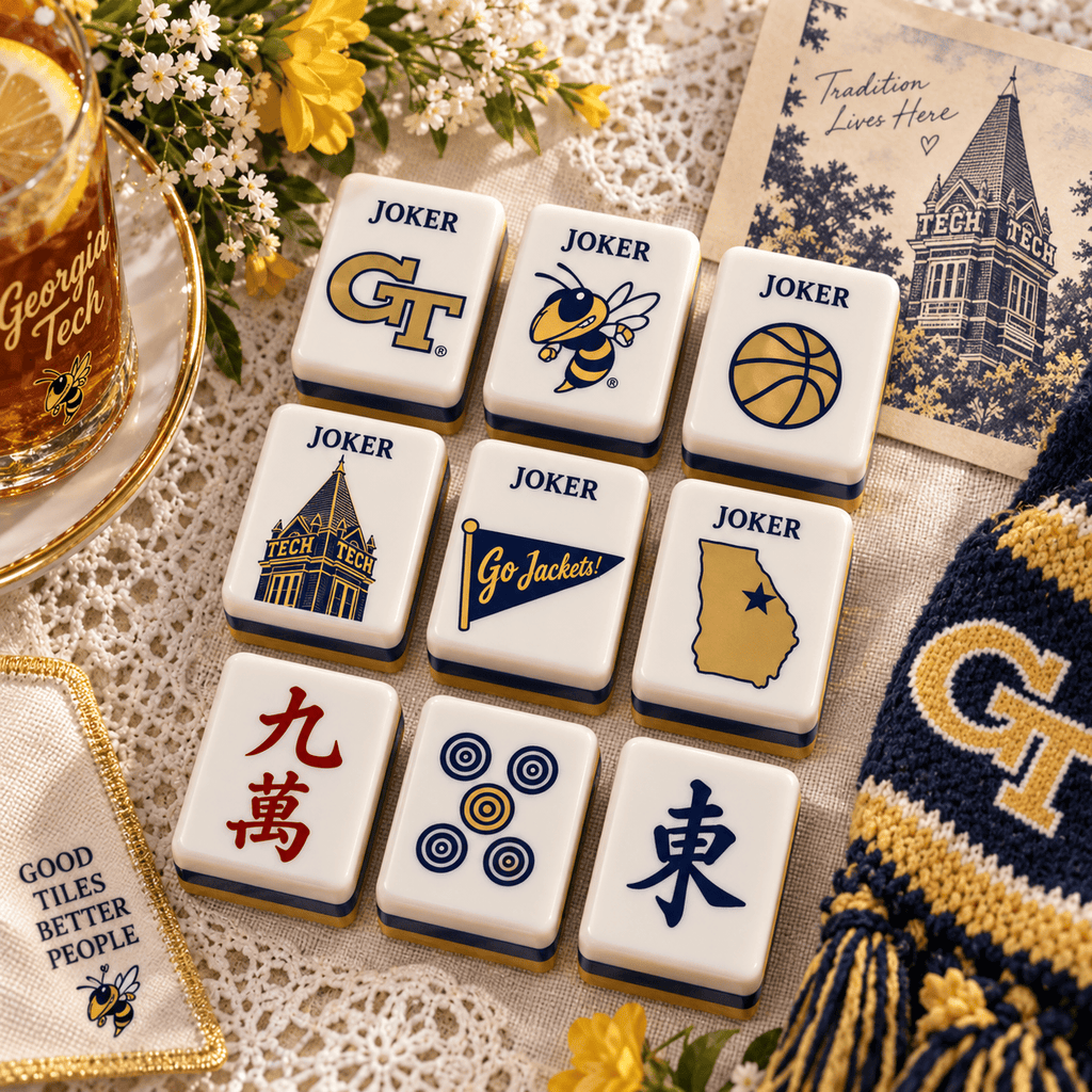 Premium GTYJ Mahjong Tiles Set TNSM