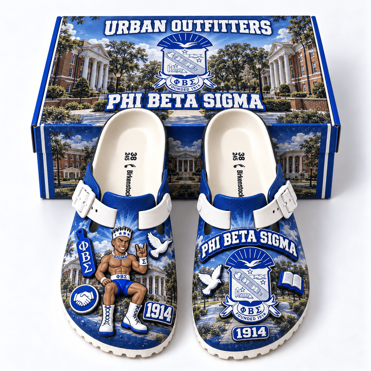 Premium PBTS Signature Buckle Clogs NTVA