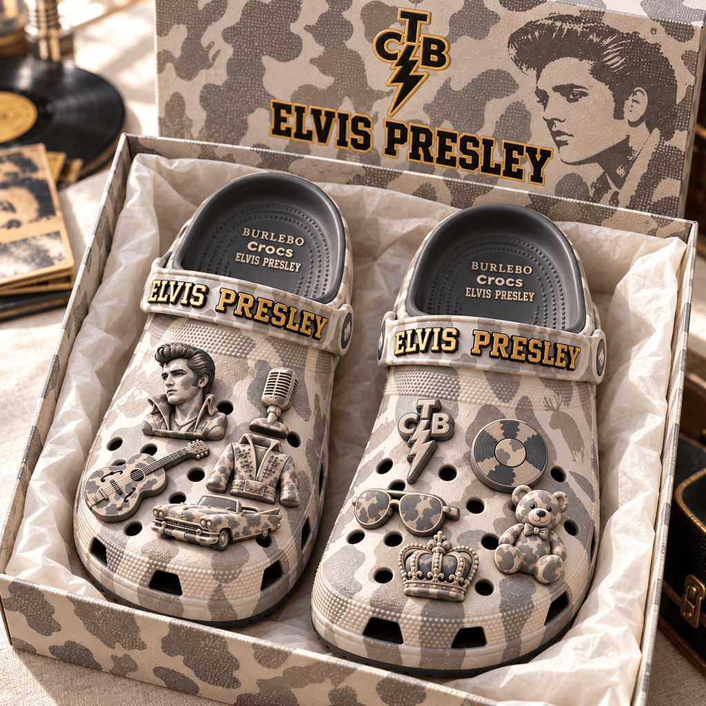 ELV Premium Deer Camo Charm Clog PTKL