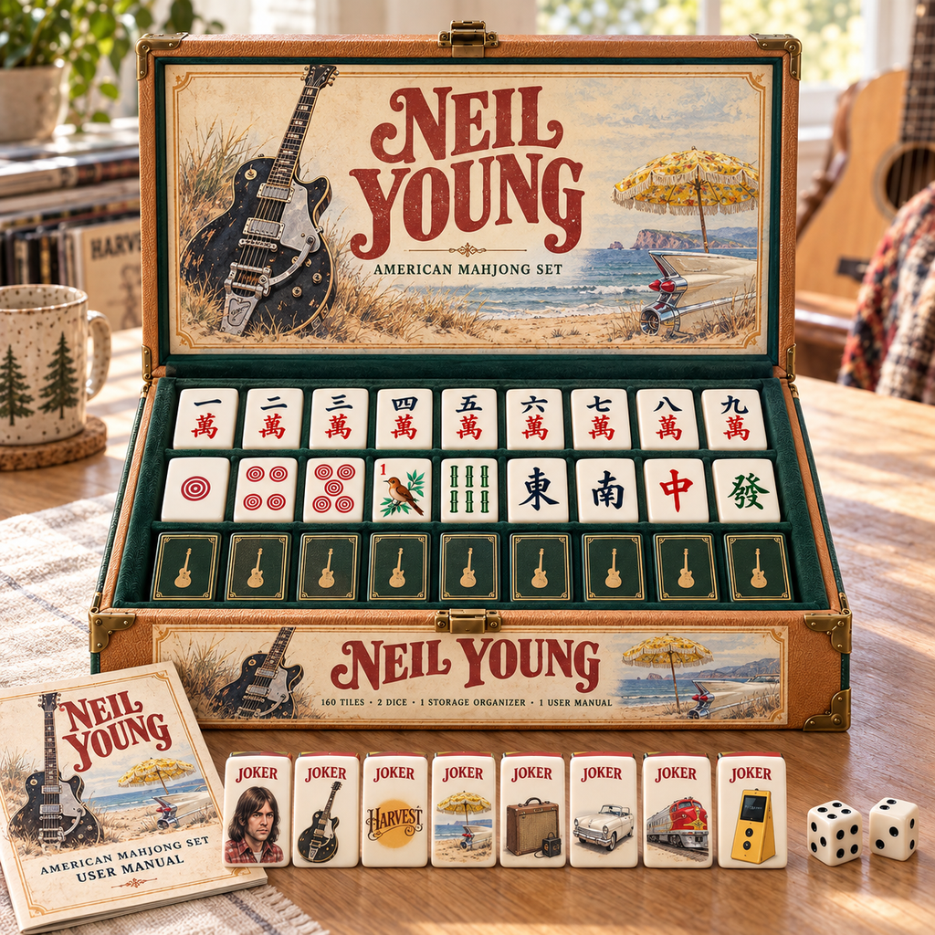 Premium NLY Mahjong Tiles Set TTMH