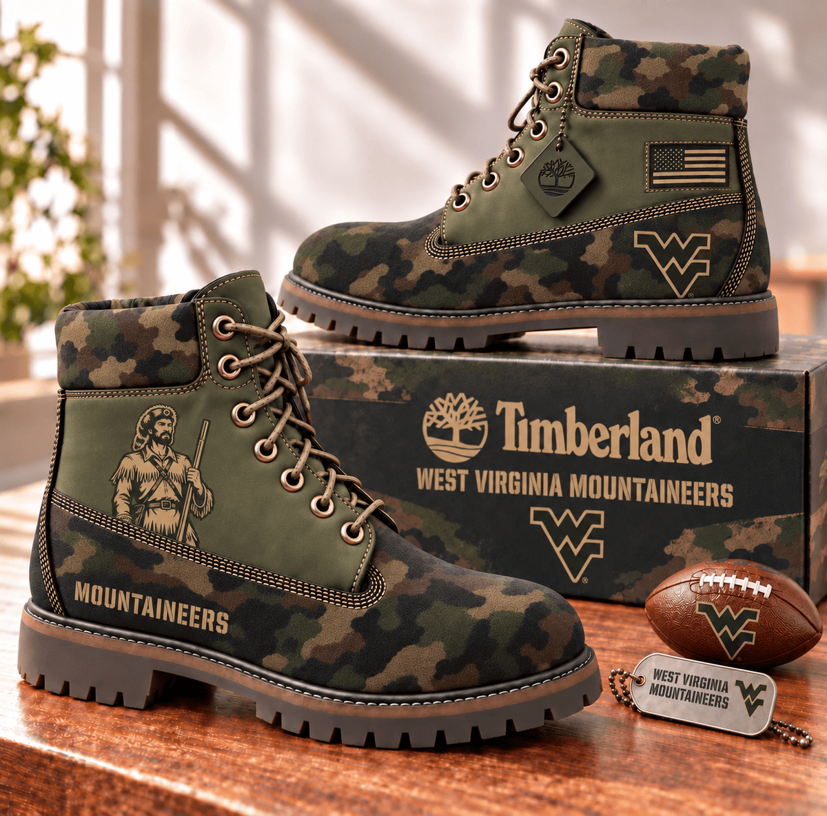 PREMIUM WVM HERITAGE CAMO BOOTS NPL