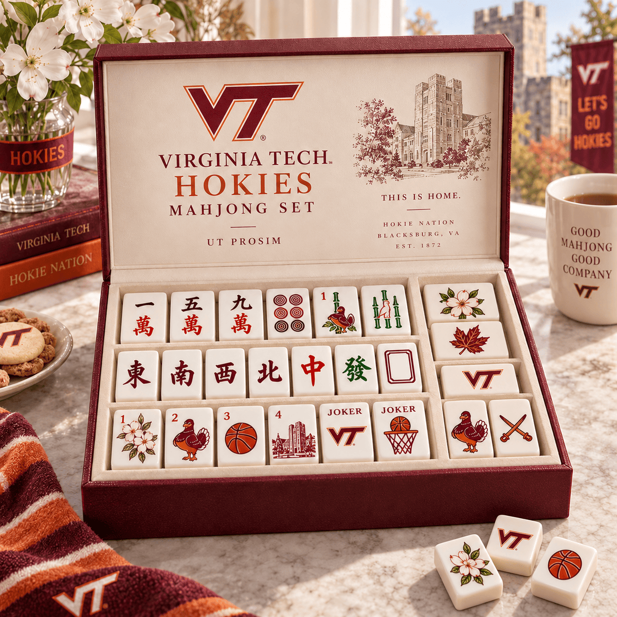 Premium VTH Mahjong Tiles Set TNSM