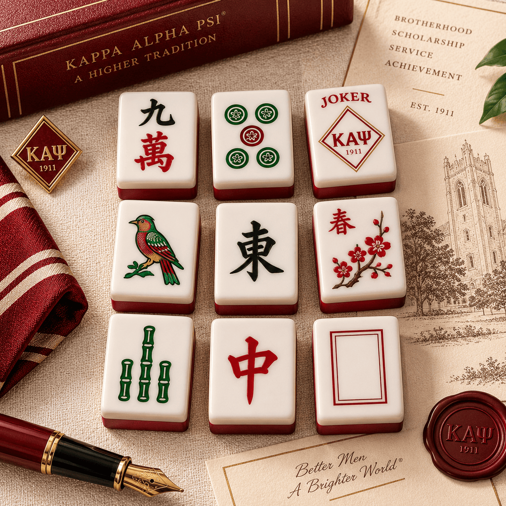 Premium KPAP Mahjong Tiles Set TNSM