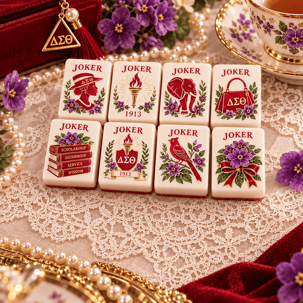 Premium DST Mahjong Tiles Set TNSM