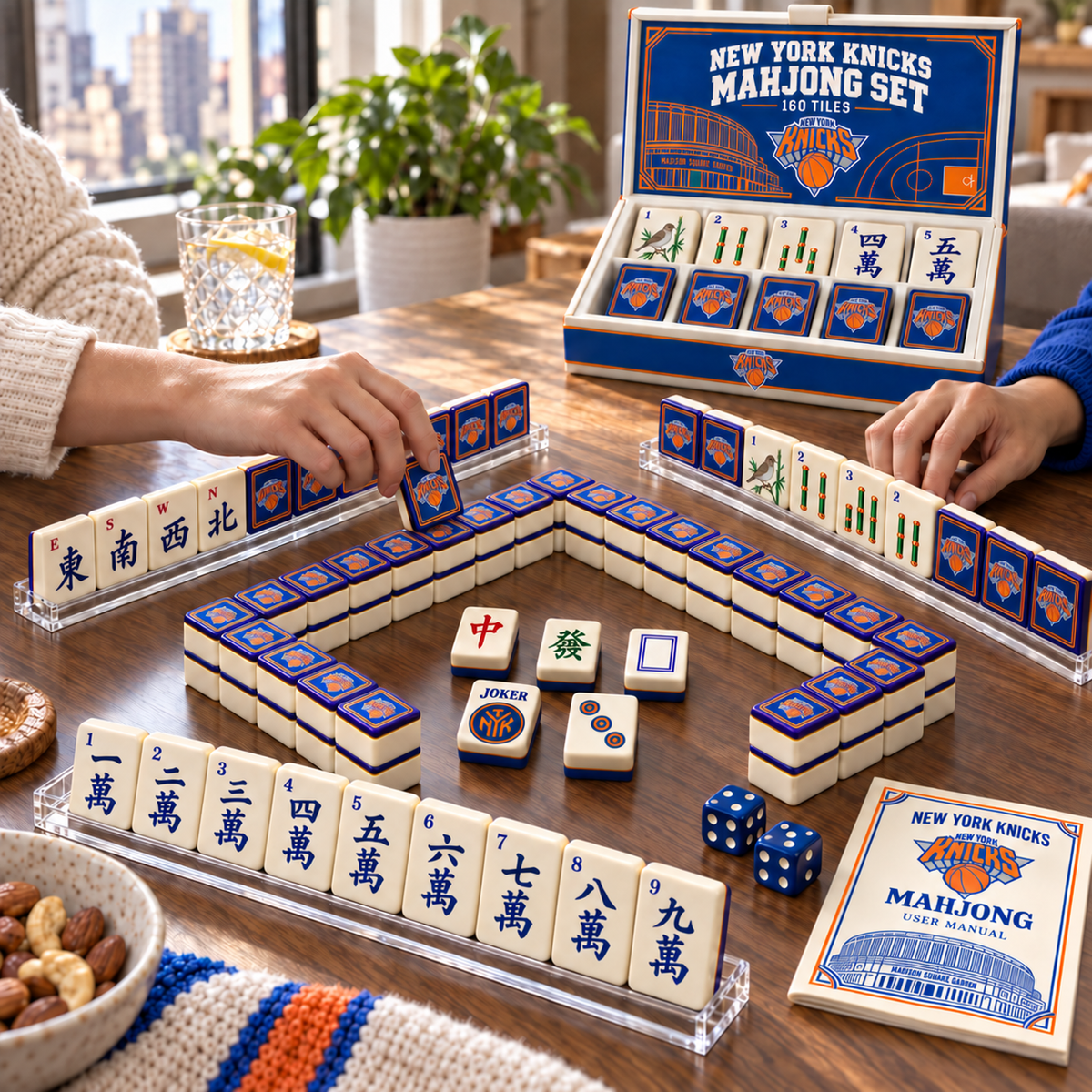 Premium NYK Mahjong Tiles Set TTMH