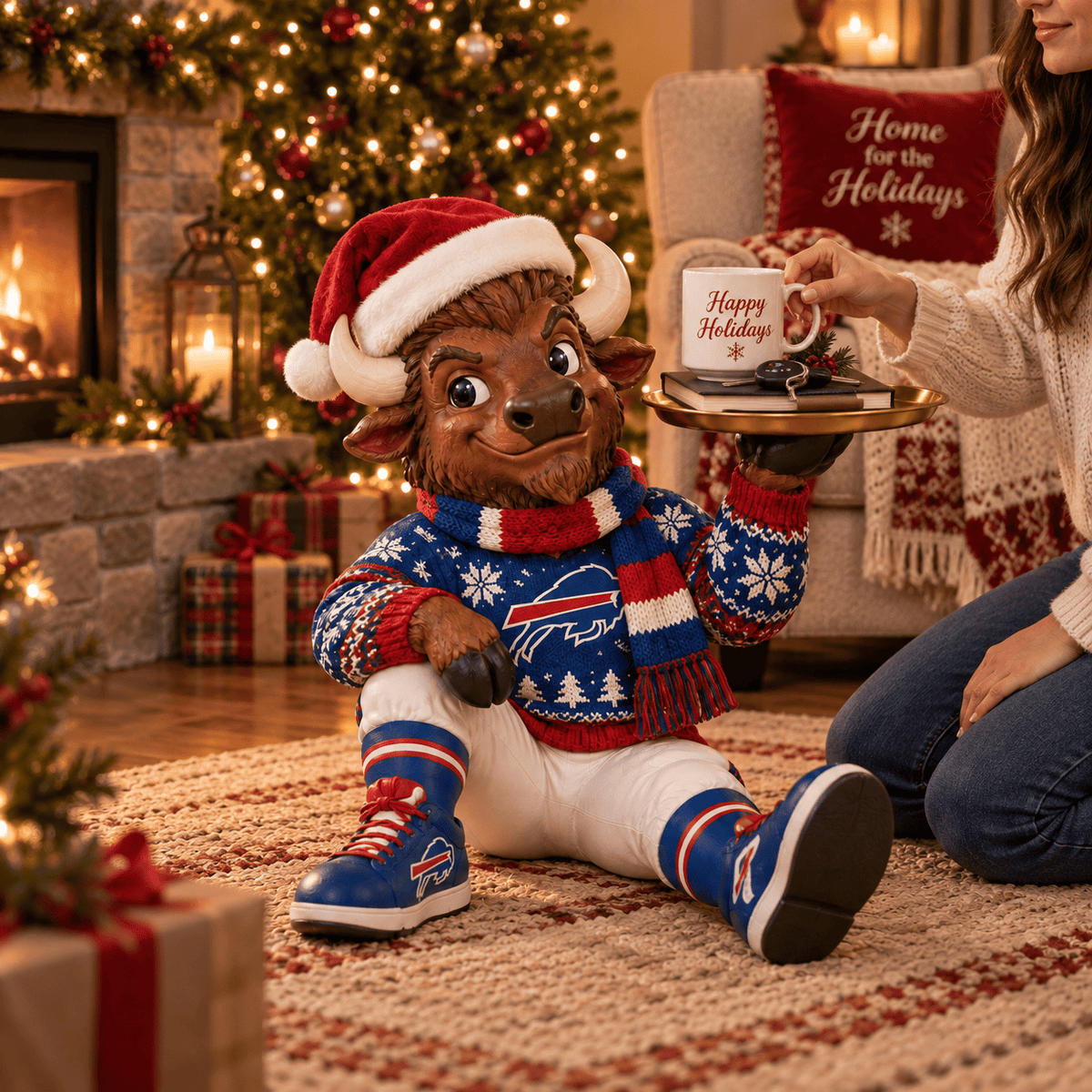 BFBL Premium Christmas Character Tray Holder NTTB