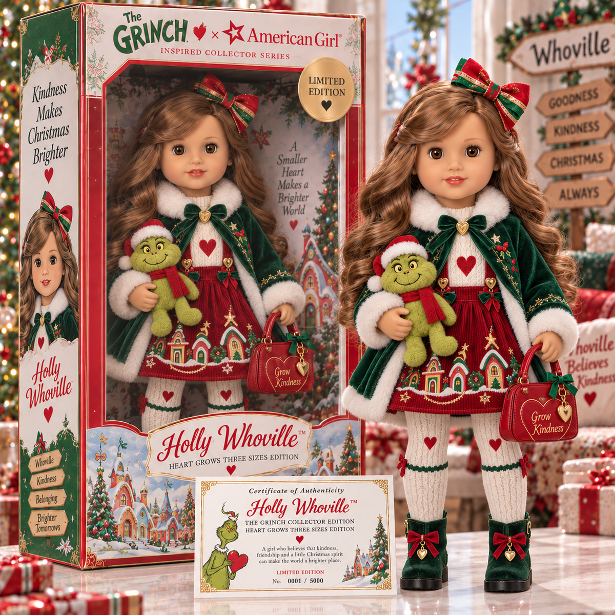 Premium TGR Commemorative Collector Doll NTNA