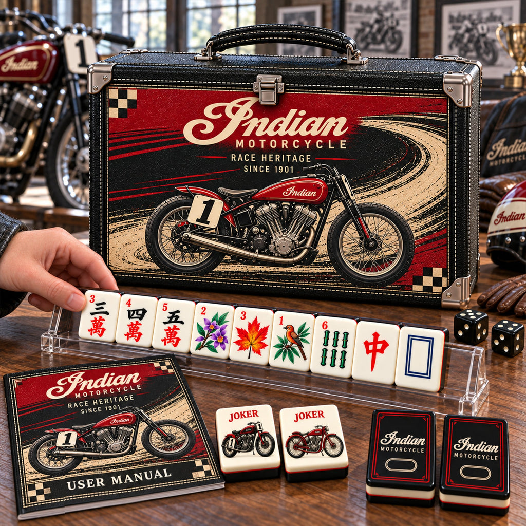 Premium IDMC Mahjong Tiles Set PVNA
