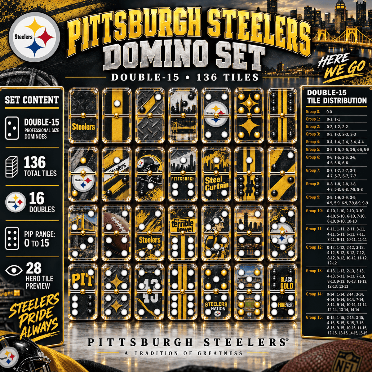 PBS Premium Domino Set NTTB