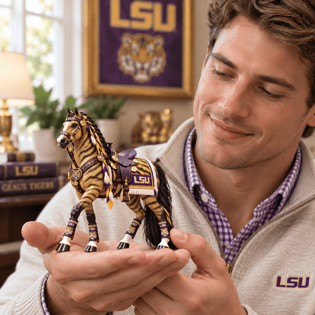 Premium LSU Heritage Horse Collectible Set PDL