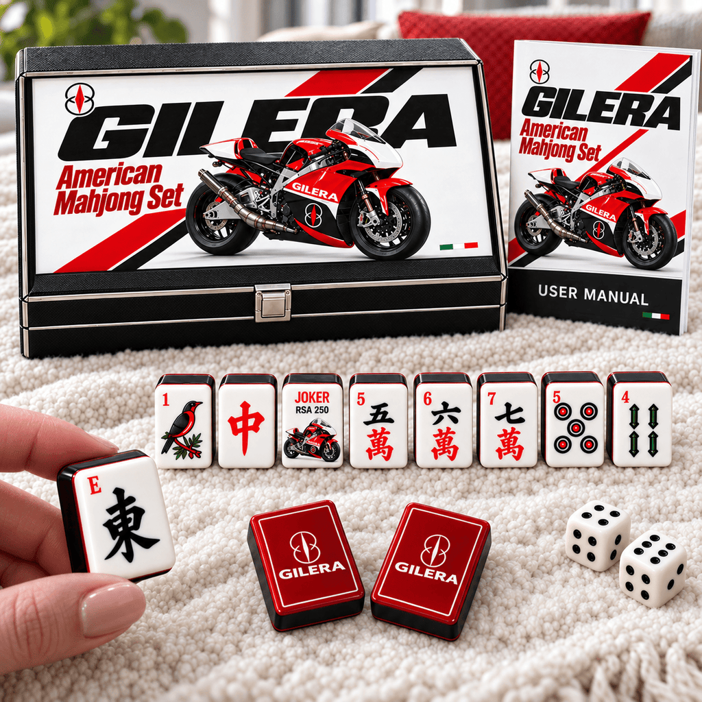 Premium GLR Mahjong Tiles Set TTMH