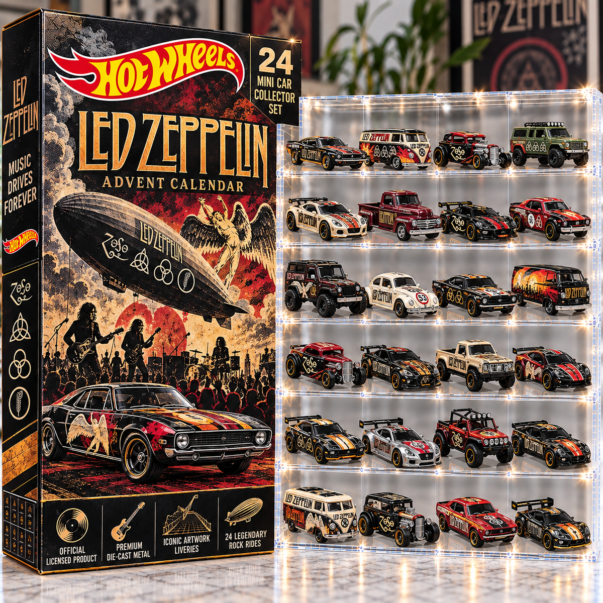 LZPL Premium Mini Car Advent Calendar NTNA