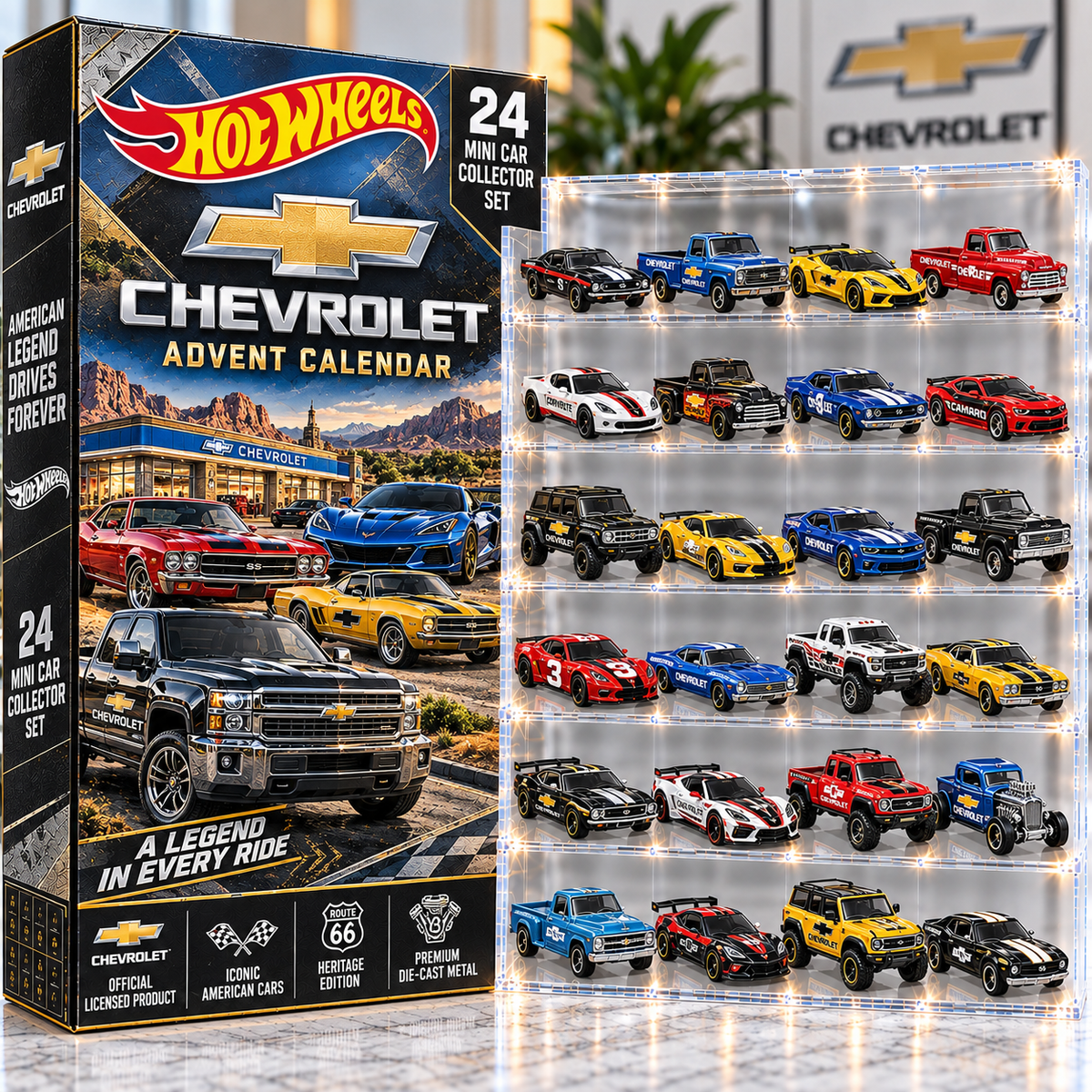 CRCE Premium Mini Car Advent Calendar NTNA