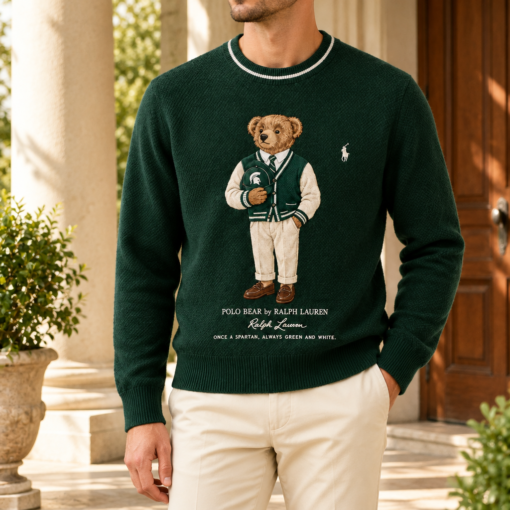 Michigan State Spartans Premium Crewneck Sweater